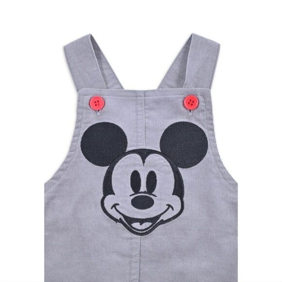 Disney Micky Mouse Overall and T-shirt outfit set 12m - Picture 2 of 10